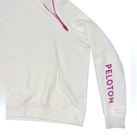 Women’s Peloton Incline Side Zip Pullover Sweatshirt Size Medium - Picture 5 of 8